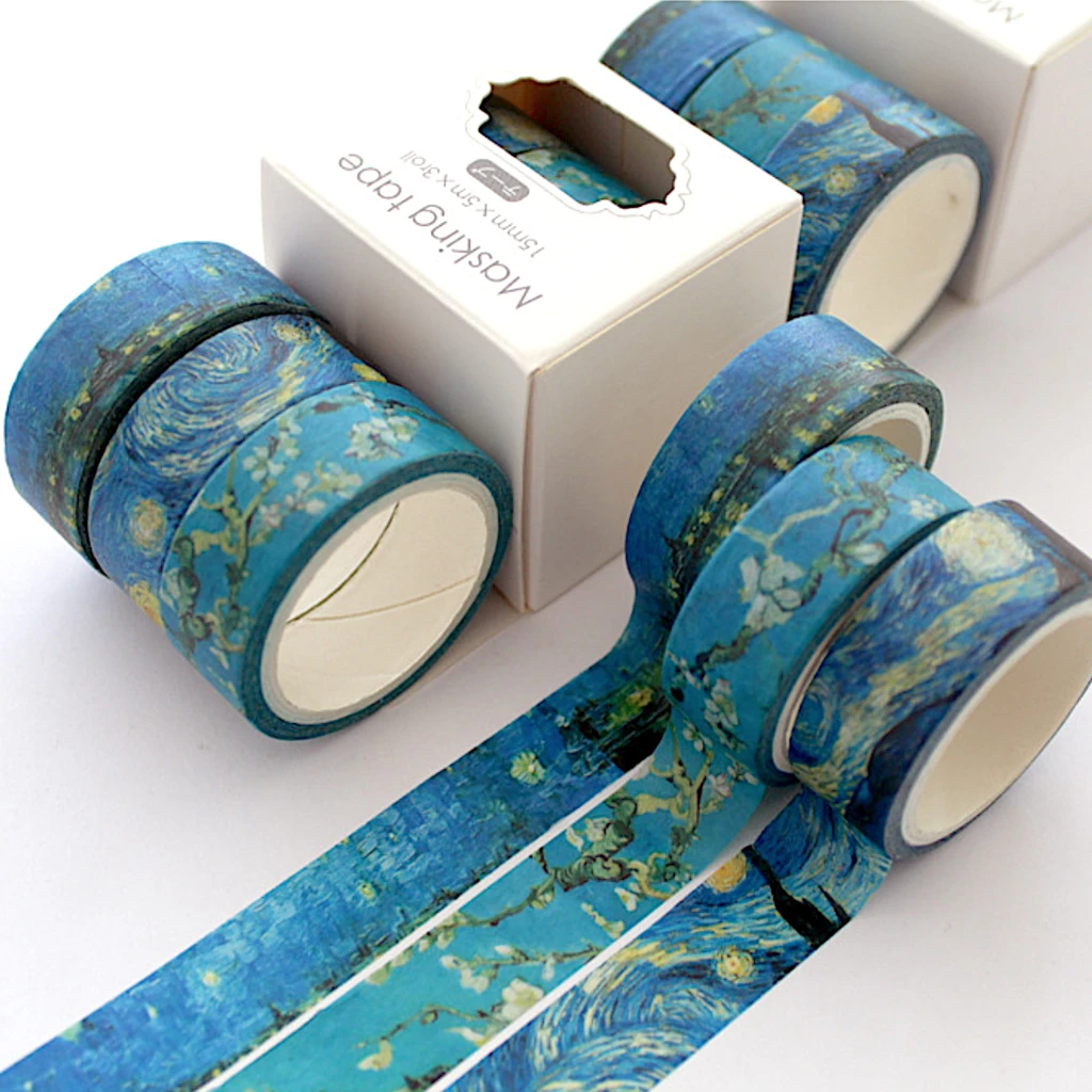 Van Gogh Washi Tape Set bullet journal